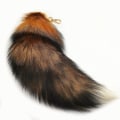 Pikkukuva 1 / 3: Fox Tail -riipus n. 40 cm Eläimen häntä Erittäin suuri avaimenperä Turkislaukku Riipus auton antenni Turkisriipus Ketun hännän koristelu