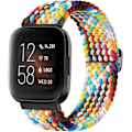 Miniatyrbillede 1 af 5: Flettet Spænde Armbånd til Fitbit Versa - Elastisk Sportsarmbånd