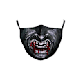 Miniatyrbillede 2 af 4: Genanvendelig Unisex Sjov Vaskbar Ansigtsmaske Halv Ansigt Mund Mærke HipHop Tegneserie Jul 3pcs Random color