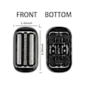 Miniatyrbilde 3 av 5: 2-paks serie 5/6 53b erstatningshode for elektrisk barbermaskin 5020cs 5018s 5035s 5049cs 5050cs 60