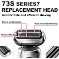 Miniatyrbillede 3 af 5: Series 7 73S Elektrisk barbermaskine udskiftningshoved kompatibel, til mænds barbermaskine barberblade passer til Braun Series 7: 5764 7020s 7025s 7085cc 7027cs …