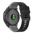 Miniatyrbild 5 av 5: För Garmin Fenix ​​7 26mm tvåfärgad watch Black Grey
