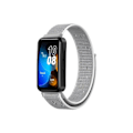 Miniatyrbillede 1 af 4: Smartwatch-rem til Huawei-rem 8 16mm vævet nylon (grå hvid)