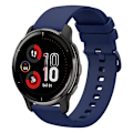 Miniatyrbild 1 av 5: För Garmin Venu 2 Plus 20 mm enfärgad mjukt watch Navy Blue