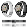 Miniatyrbillede 3 af 5: Til Garmin Fenix ​​6 Gps 22mm Tortoise Shell rustfrit stål urbånd Black