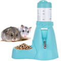 Miniatyrbild 4 av 4: Automatisk vattenflaska för hamster, husdjursbur, vattenbehållare för chinchilla, marsvin, igelkott, iller Blue