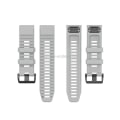 Miniatyrbilde 4 av 5: For Garmin Fenix ​​6 22mm Smart Watch Quick Release Silicon Watch Band Grey