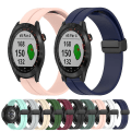 Pikkukuva 3 / 5: Garmin Approach S40 20 mm yksivärinen magneettilukko watch ranneke Olive Green