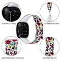 Miniatyrbillede 4 af 5: Til Fitbit Versa 3 Printing Watch Band E