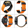 Miniatyrbild 3 av 5: För Suunto- 7/9/baro/d5 Diving Soft Silikon Smart Watch Armbandstillbehör Army green