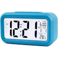 Miniatyrbild 1 av 5: Väckarklocka LED Digital Stor Display Snooze Nattlampa Blå