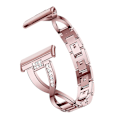 Pikkukuva 2 / 5: Fitbit Versa 3 / Sense Universal Diamond Metal Watch Rose Pink