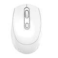 2.4G trådlös ergonomisk tyst mus 1600dpi vit