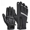 Miniatyrbilde 1 av 2: Kvinner Menn Vinter Varme Hansker Vindtette Termiske Full Finger Touch Screen Votter B-XL