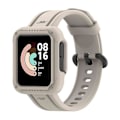 Miniatyrbilde 1 av 5: For Xiaomi Redmi Watch/redmi Watch 2/mi Watch Lite/mi Watch Lite 2 Smart Watch Strap Soft Silicone Wrist With Watch Case Beige