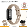 Miniatyrbillede 2 af 5: Bløde udskiftningsremme til Fitbit Inspire 3 Fitness Tracker