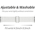Miniatyrbilde 2 av 5: Elastisk Solo Loop-reim kompatibel med Apple Watch-reimer 10 38mm/40mm/41mm
