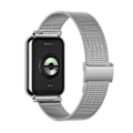Pikkukuva 3 / 3: Milanese-ranneke Xiaomi Smart Band 9 Pro -älykellolle (hopea)