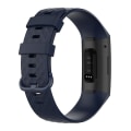 Miniatyrbilde 4 av 5: Fargespenne Tpu armbåndsurrem for Fitbit Charge 4 / Charge 3 Se Navy Blue