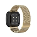 Miniatyrbillede 2 af 4: Til Fitbit Versa 3 / Fitbit Magnetic Milano urbånd Golden