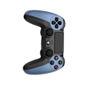 Miniatyrbillede 4 af 5: Camouflage Blå PS4 Trådløs Spilcontroller med Dobbelt Vibration og Lysbjælke