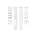 Miniatyrbillede 5 af 5: Til Garmin Vivoactive 4 22mm silikone urrem White