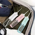Pikkukuva 2 / 5: Suuhygienian vesihammasharja, kannettava, USB-ladattava, vesisuihku, vaaleanpunainen