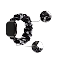Pikkukuva 2 / 5: Fitbit Versa 4 / Sense 2 universal hiusrenkaaseen watch rannekkeelle Grey Floral