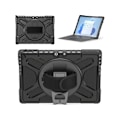 Pikkukuva 3 / 3: Kestävä suojakotelo jalustalla Microsoft Surface Pro 5:lle, musta
