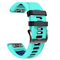 Pikkukuva 3 / 5: Garmin Instinct 22 mm:n silikoni- watch Peppermint Green - Blue