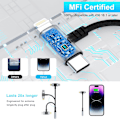 Pikkukuva 2 / 5: in1 iPhone USB c Kuulokeliitäntäadapteri Lightning +USB-C - 3,5 mm:n audioliitäntäadapteri iPhone 15 14 13:lle, Samsung ja muut Type-C -laitteet