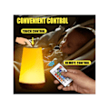 Miniatyrbilde 5 av 5: LED nattlys berøringsbordlampe nattbord dimmbar fargeendrende skrivebordslampe USB oppladbar bordlampe
