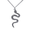 Miniatyrbilde 5 av 5: Gull Snake Halskjede Sølv Snake Anheng Halskjede Lagdelt Snake Halskjede 2