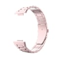 Miniatyrbilde 1 av 5: Justerbar rustfritt stål erstatningsrem for Huawei Watch Fit 2 Pink