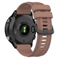 Miniatyrbillede 4 af 4: Til Garmin Forerunner 955 22mm Silikone Twill urbånd Coffee