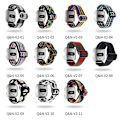 Pikkukuva 2 / 5: Fitbit Versa watch Punottu jacquard-säädettävä watch nylon V2-2