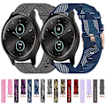 Miniatyrbilde 4 av 4: For Garmin Garminmove Style 20 mm nylonvevd klokkerem Pink