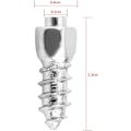 Miniatyrbillede 4 af 5: Snedækpigge (100-pak) - 12 mm til bil, SUV, ATV, skridsikre skruepigge
