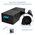 Pikkukuva 3 / 5: Xbox One Power Supply Cord Brick -pelikonsolin AC-laturin vaihtosovittimelle EU