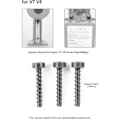 Miniatyrbilde 3 av 5: Sett med 6 skruer for Dyson Cordless V6 V7 V8 V10 V11 støvsuger