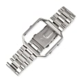 Miniatyrbillede 4 af 5: Til Fitbit Blaze metalramme sommerfuglespænde tre perler i rustfrit stål metalurbånd Silver
