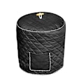 Miniatyrbillede 2 af 5: Riskomfur Dæksel Elektrisk Trykkoger Etui Vandtæt 6/8 Quart Støv Dæksel Black 8 quart
