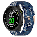 Miniatyrbillede 1 af 3: Til Garmin Forerunner 158 20mm nylonvævet urrem Blue