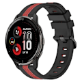 Miniatyrbild 1 av 5: För Garmin Venu 2 Plus 20 mm vertikalt tvåfärgs watch Black-Red