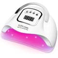 Nageltork 80W Snabb UV-lampa för Gellack Professionell Härdning med Autosensor 4 Timerinställningar