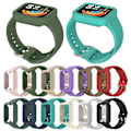 Miniatyrbillede 2 af 4: Silikoneur til Xiaomi Redmi Watch / Watch Lite Black