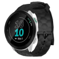 Miniatyrbild 1 av 5: För Garmin Forerunner 55 20 mm fotbollsmönster i enfärgad watch Black
