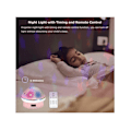 Miniatyrbillede 3 af 5: Stjerneprojektor Natlys til Børn med Roterende Timer Natlys Projektor Måne Stjerne Lampe Farveskiftende Natlys