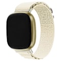 Miniatyrbillede 1 af 4: Til Fitbit Versa 3 / Sense Universal Loop Nylon urrem Starlight