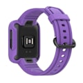 Miniatyrbilde 4 av 5: For Xiaomi Redmi Watchmi Watch 2/Mi Watch Lite/Mi Watch Lite 2 Watch Strap Wrist med Watch Cas Purple